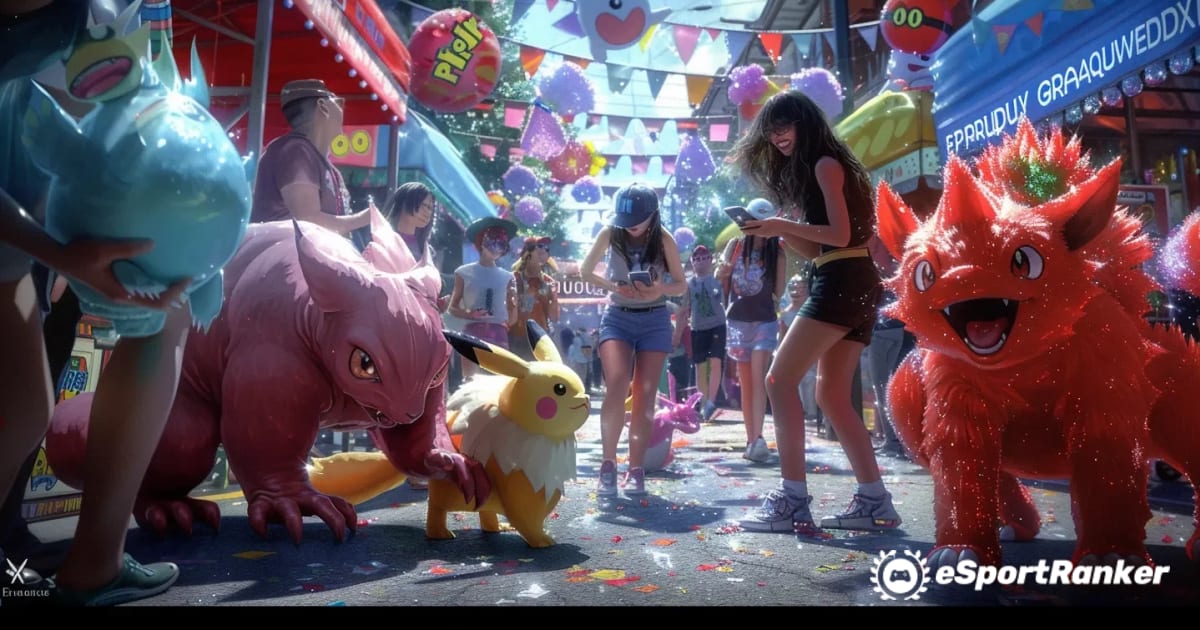 Pokémon Go Carnival of Love: Catch Colorful Pokémon and Earn Rewards
